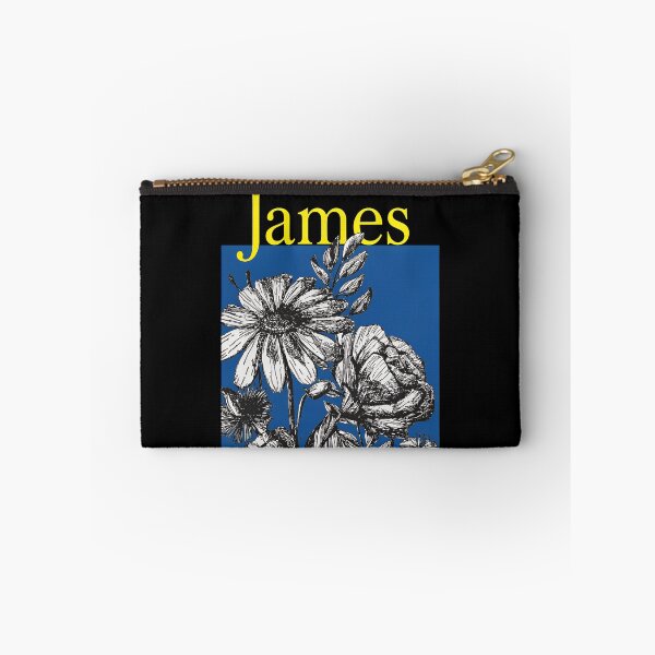 Item preview, James Floral Ink Art Blue Yellow -22 designed and sold by NiamhSmithCute.