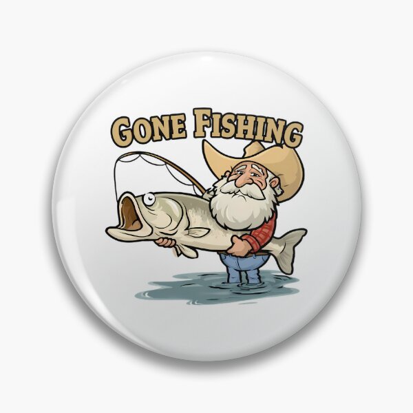 Item preview, Proud Fishing Grandpa designed and sold by Retro Whimsy.