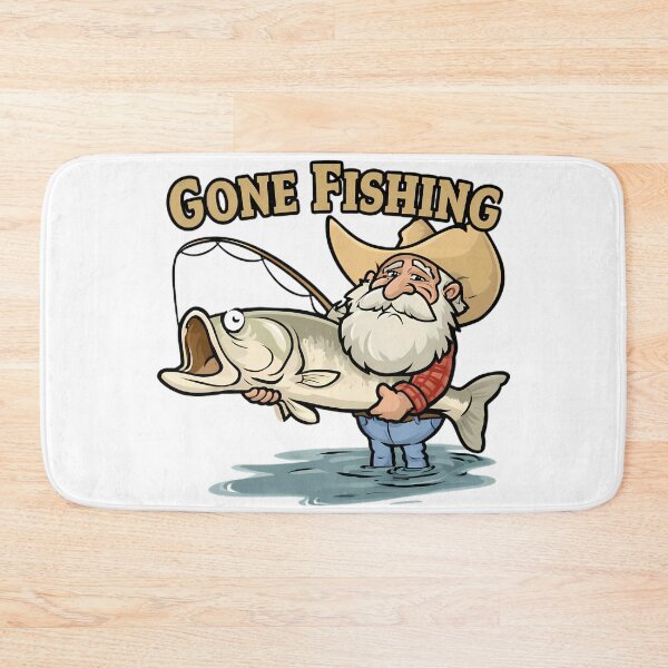 Item preview, Proud Fishing Grandpa designed and sold by Retro Whimsy.