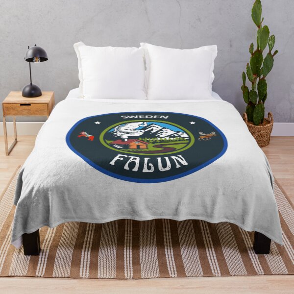 Item preview, Falun Sweden Emblem | Scandinavian Travel Badge Design designed and sold by World Designs.