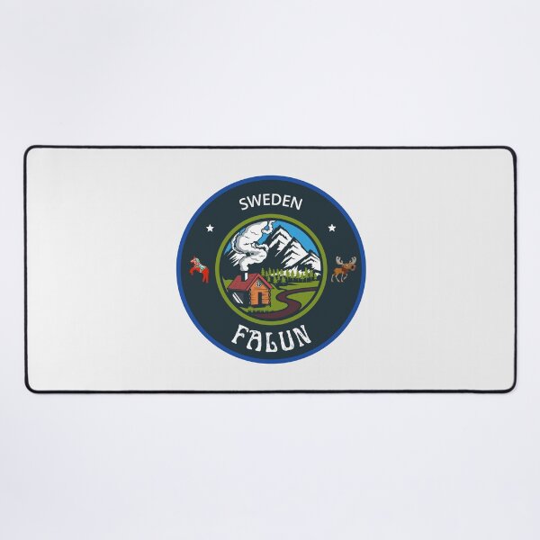 Item preview, Falun Sweden Emblem | Scandinavian Travel Badge Design designed and sold by World Designs.