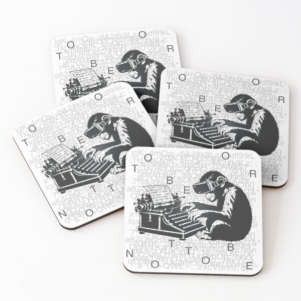 Item preview, Infinite_Monkey_Theorem designed and sold by AURA-HYSTERICA.