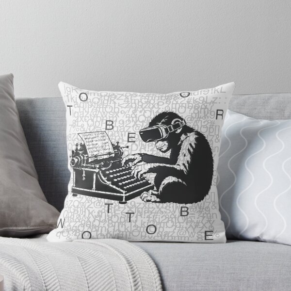 Item preview, Infinite_Monkey_Theorem designed and sold by AURA-HYSTERICA.