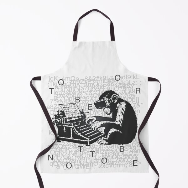 Item preview, Infinite_Monkey_Theorem designed and sold by AURA-HYSTERICA.