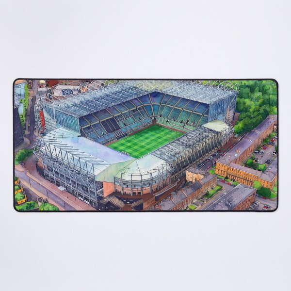 Item preview, St James' Park Newcastle Watercolour Print designed and sold by ArtworkNorth.