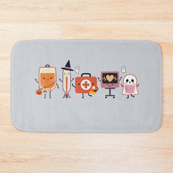 Item preview, Cute Halloween Nurse Doodles for Spooky Healthcare Life designed and sold by FreshVibe Prints.