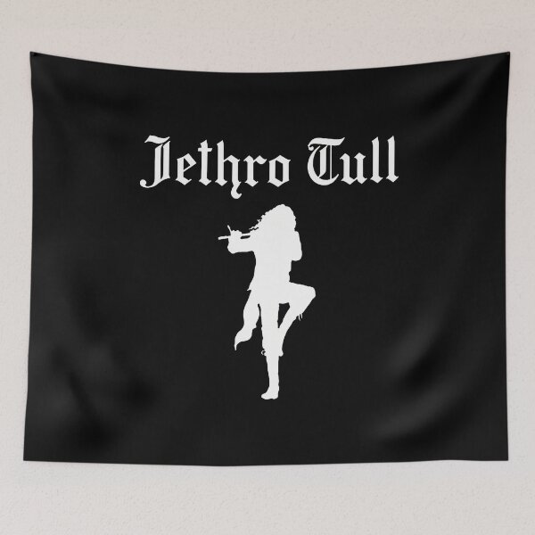 Item preview, Jethro Tull Rock Band Silhouette Flute -57 designed and sold by NiamhSmithCute.