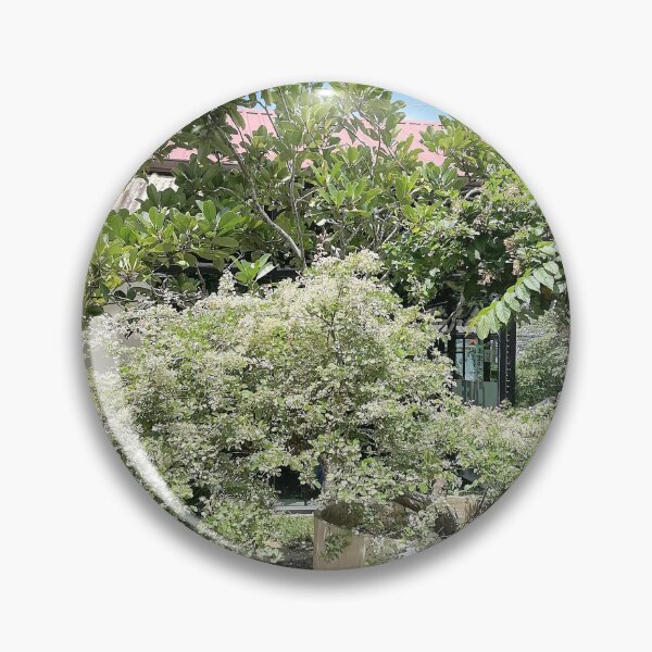 Item preview, Bonsai with lush green foliage in a tropical garden designed and sold by PhuongVoArt.