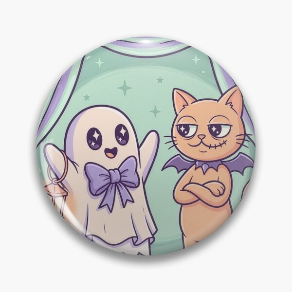 Item preview, This Is My Costume Ghost and Cat designed and sold by badbar.