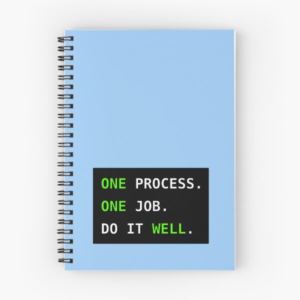 Item preview, OpenBSD: One process. One job. Do it well. designed and sold by LittleGreyMan2026.