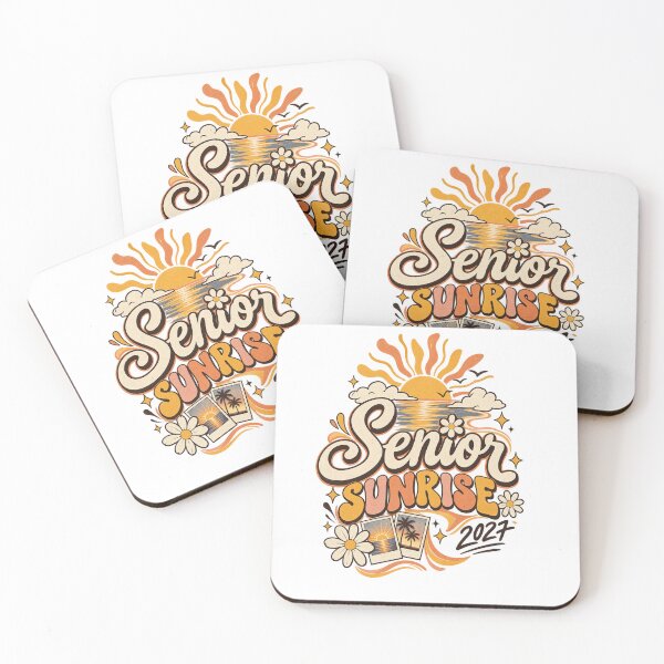 Item preview, Senior Sunrise 2027 Retro Dawn designed and sold by Doodle Souq.
