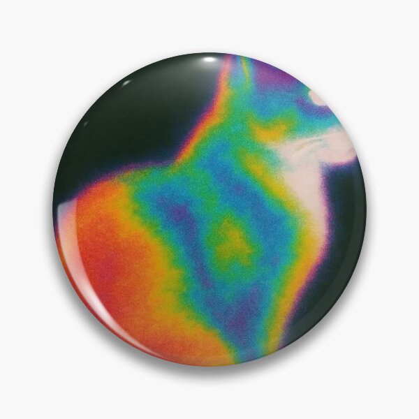 Item preview, Thermal Camera Infrared Cat Neon Heat Map Glowing Kitty designed and sold by LYAN-STORE.
