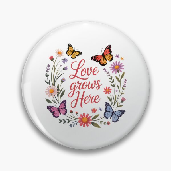 Item preview, 3 Love Grows Here Butterflies designed and sold by DietrichMoshe.