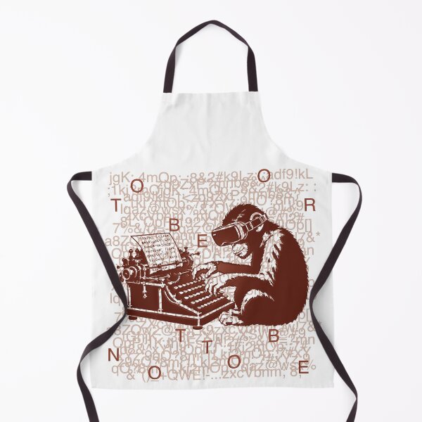 Item preview, Infinite_Monkey_Theorem designed and sold by AURA-HYSTERICA.