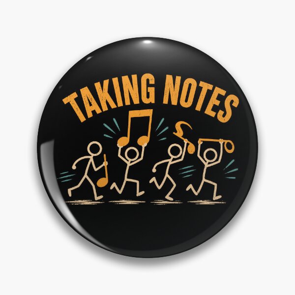 Item preview, Taking Notes Funny Musician designed and sold by gordonbwyashop.