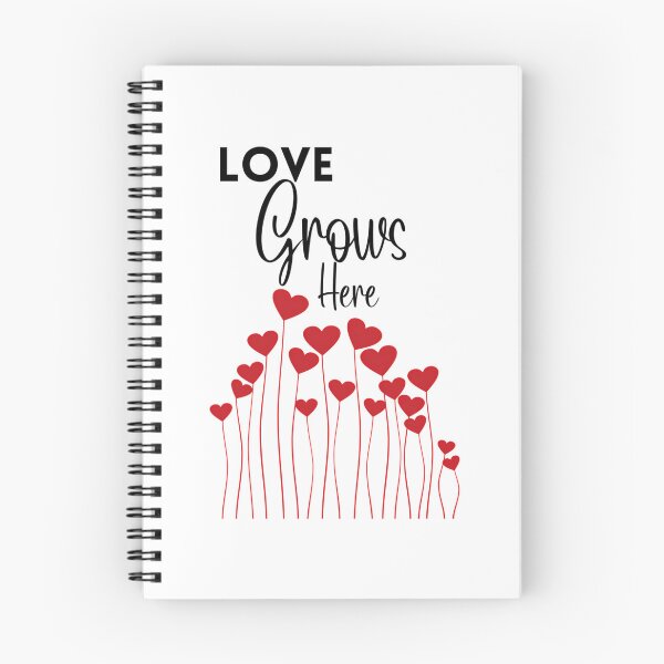 Item preview,  Love Grows Here Heart Flowers designed and sold by DietrichMoshe.