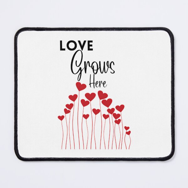 Item preview, Love Grows Here Heart Flowers designed and sold by DietrichMoshe.