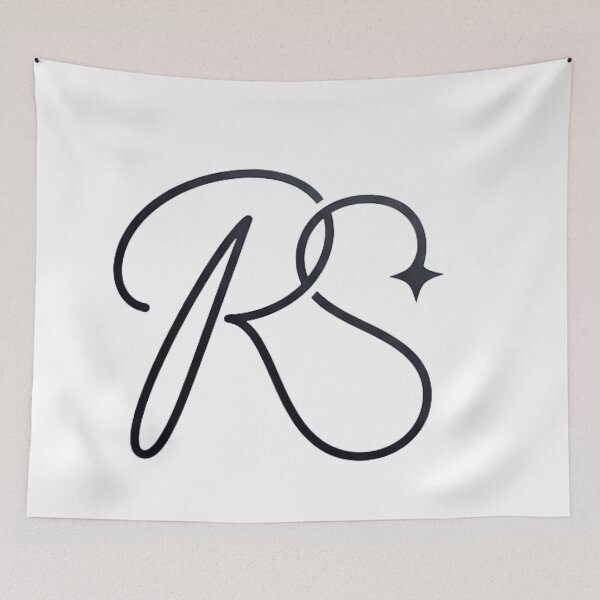 Item preview, RS Minimalist Script Monogram - Elegant Luxury Signature Logo - RS Essence designed and sold by RS-Globalist-.