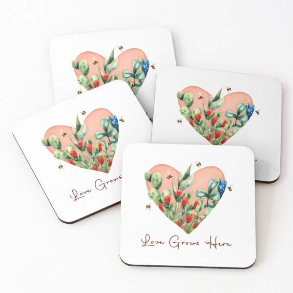 Item preview, Love Grows Here designed and sold by DietrichMoshe.