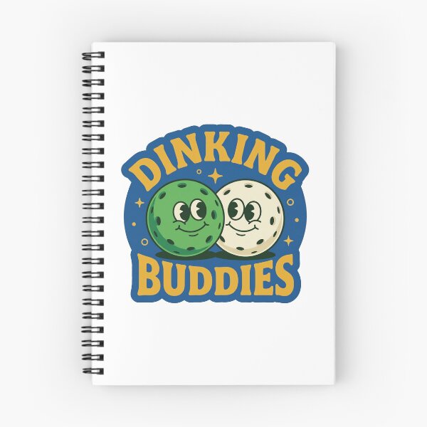 Item preview, Dinking Buddies Retro Pickleball Doubles Partners designed and sold by randaper.