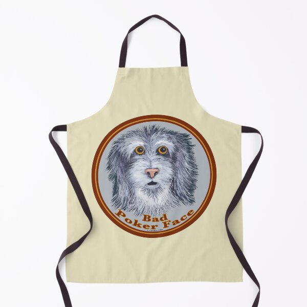 Item preview, Sheepdog Poker Face designed and sold by artmuvz.