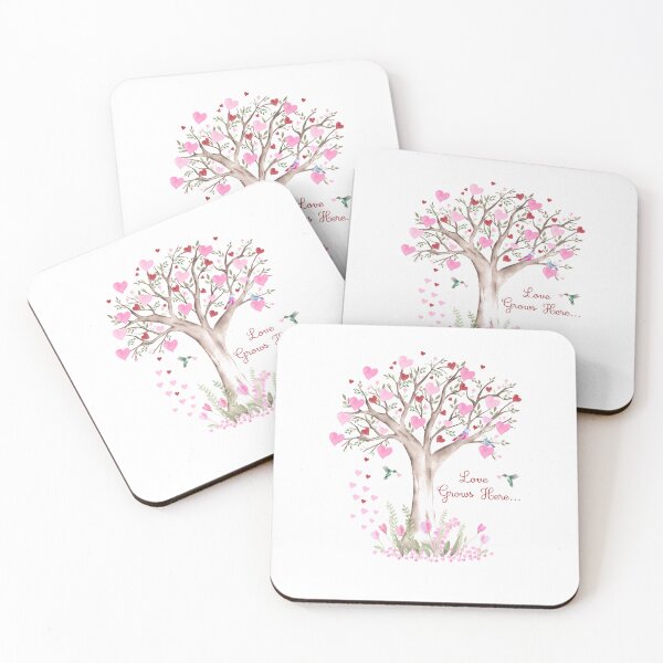 Item preview,  Love Grows Here Love Watercolor Design designed and sold by DietrichMoshe.