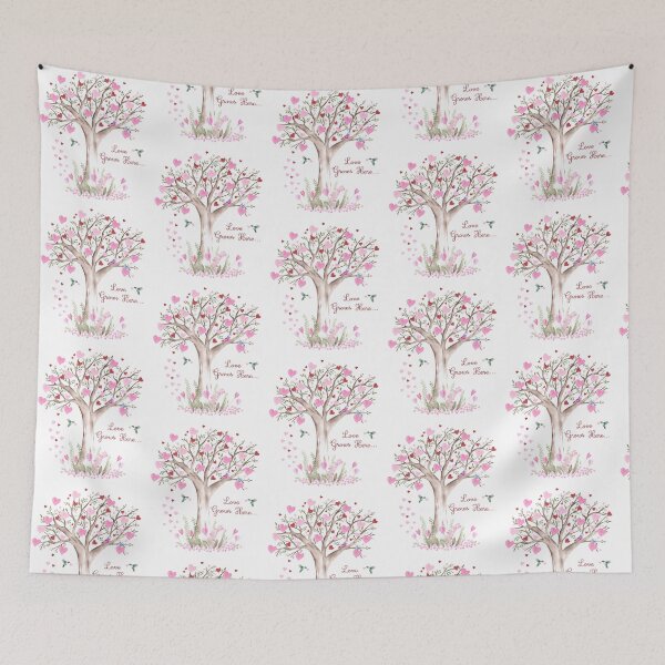 Item preview,  Love Grows Here Love Watercolor Design designed and sold by DietrichMoshe.