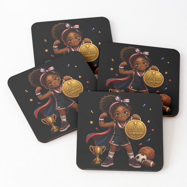 Item preview, First Day of My Last Year in Elementary,Little Champion Last Year Of Elementary School Sports MVP Girl designed and sold by Crystal-Tree.