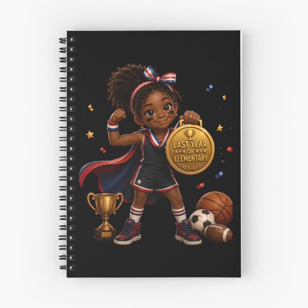 Item preview, First Day of My Last Year in Elementary,Little Champion Last Year Of Elementary School Sports MVP Girl designed and sold by Crystal-Tree.
