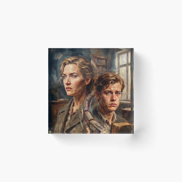 Item preview, The Reader Romantic Drama Fine Art Tribute designed and sold by Art's Diner.