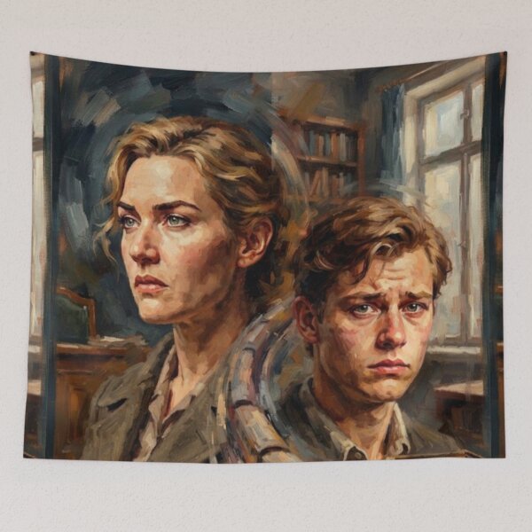 Item preview, The Reader Romantic Drama Fine Art Tribute designed and sold by Art's Diner.
