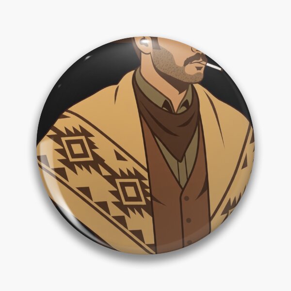 Item preview, Vintage Cowboy Gunslinger With Poncho And Cigarillo designed and sold by Surviving Monday Club.