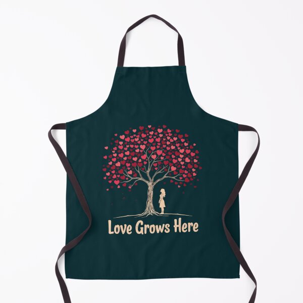 Item preview, Love Grows Here Tree Hearts Valentine Day designed and sold by DietrichMoshe.