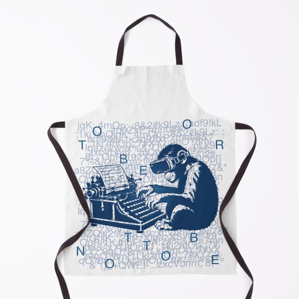 Item preview, Infinite_Monkey_Theorem designed and sold by AURA-HYSTERICA.