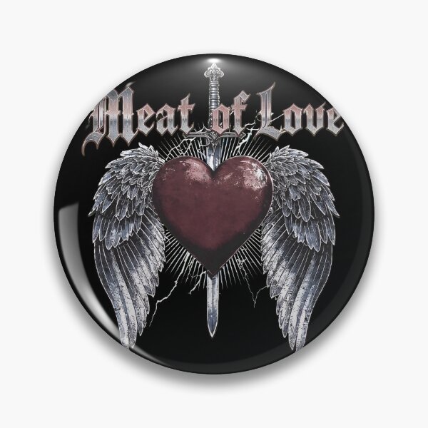 Item preview, Meat of Love Angel Wings Sword Gothic Heart -43 designed and sold by NiamhSmithCute.