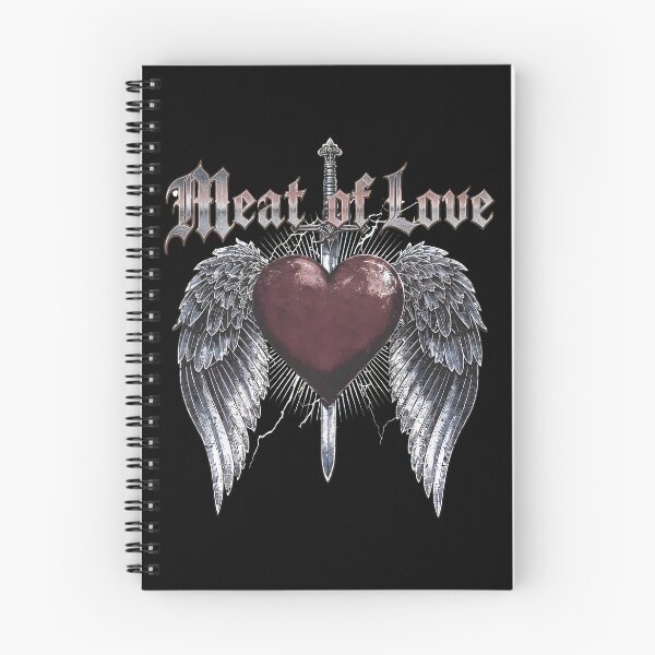 Item preview, Meat of Love Angel Wings Sword Gothic Heart -43 designed and sold by NiamhSmithCute.