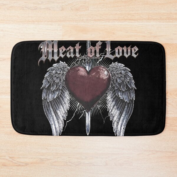 Item preview, Meat of Love Angel Wings Sword Gothic Heart -43 designed and sold by NiamhSmithCute.