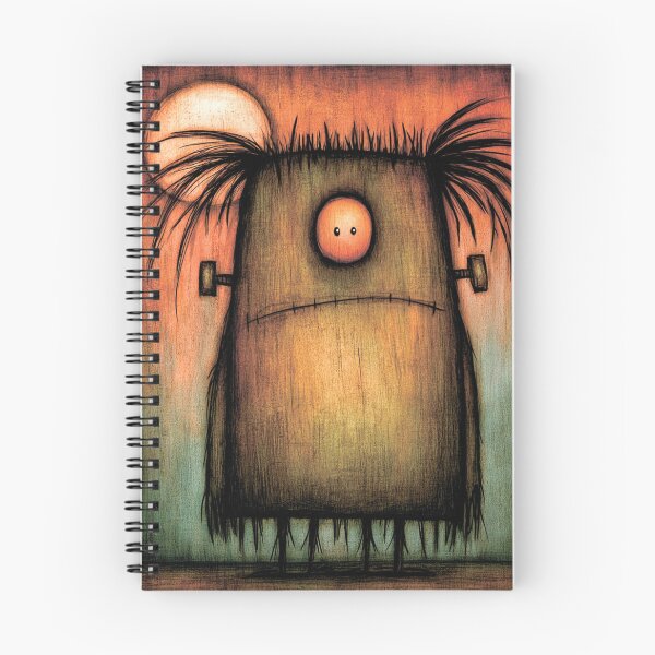 Item preview, The Monster and the Moon. Halloween. designed and sold by MagelliShop.