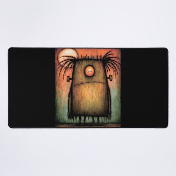 Item preview, The Monster and the Moon. Halloween. designed and sold by MagelliShop.