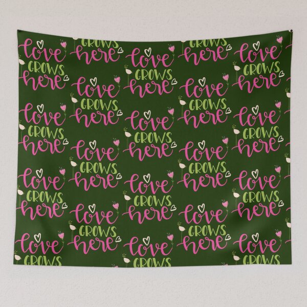 Item preview, 42 Love Grows Here designed and sold by DietrichMoshe.