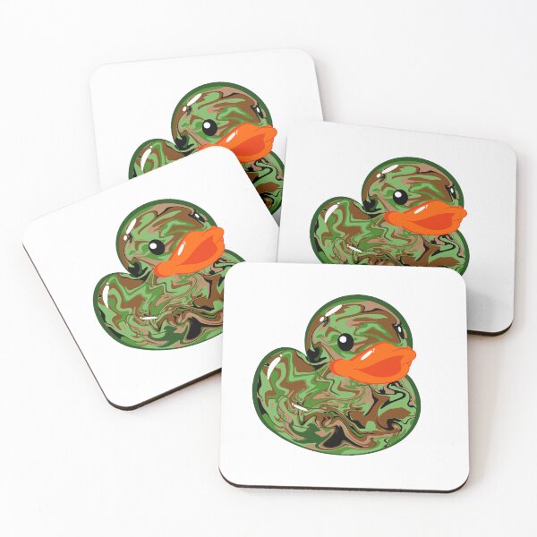 Item preview, Camouflage Rubber Duck designed and sold by sydhanke42.