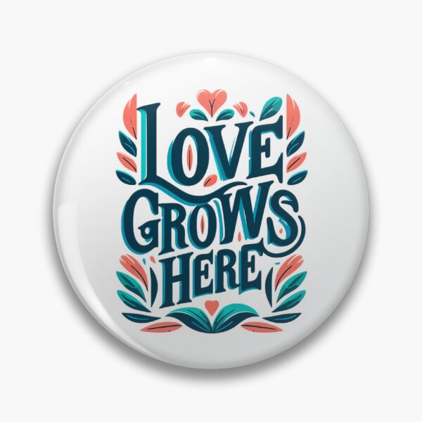 Item preview, Love Grows Here - Whimsical And Heartwarming Design For Home And Gifts designed and sold by DietrichMoshe.