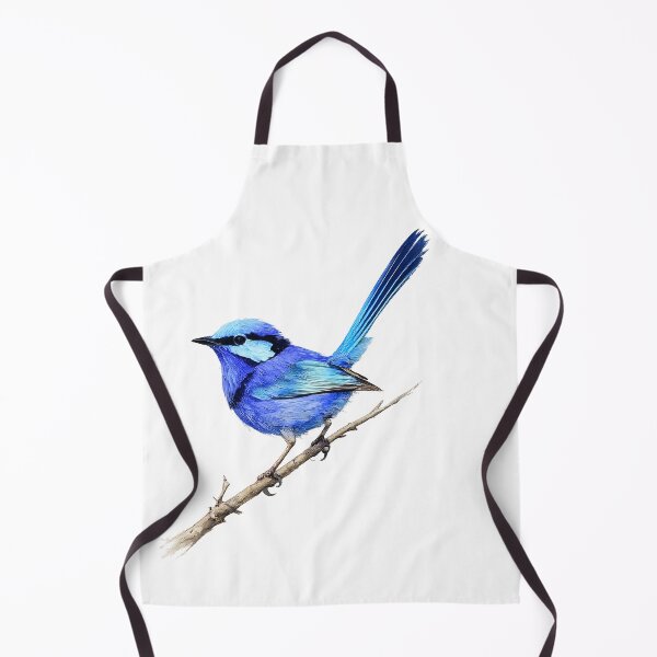 Item preview, Splendid Fairy-wren Watercolour Illustration designed and sold by Jaruart.