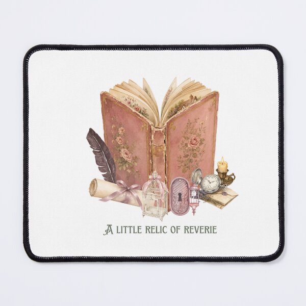 Item preview, A Little Relic of Reverie | Vintage Book Aesthetic | Romantic Antique Collage Art designed and sold by BLOOMVELLE.