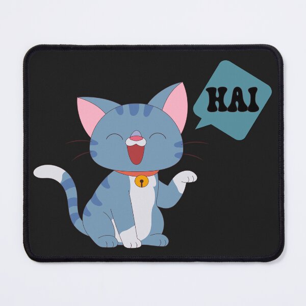 Item preview, Cute Waving Cat Saying Hai designed and sold by manojbalan1968.