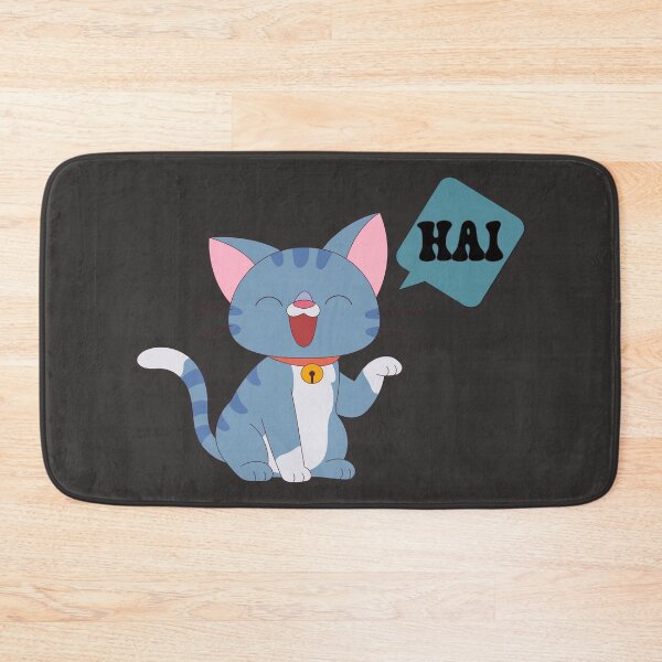 Item preview, Cute Waving Cat Saying Hai designed and sold by manojbalan1968.