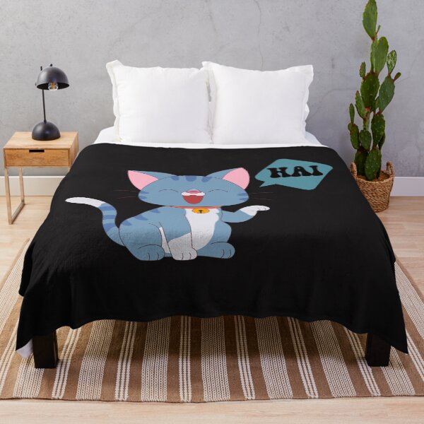 Item preview, Cute Waving Cat Saying Hai designed and sold by manojbalan1968.