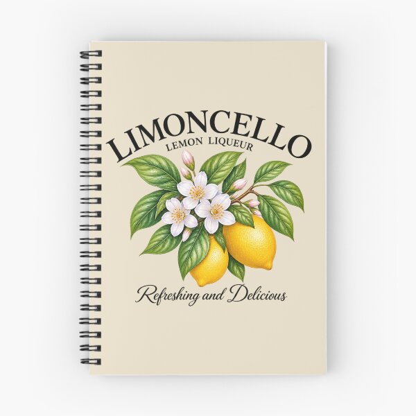 Item preview, Limoncello Lemon Liqueur Italian Summer Botanical Amalfi Coast Mediterranean Kitchen Vintage designed and sold by Velustro Shop.