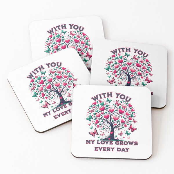 Item preview, With You My Love Grows Every Day designed and sold by DietrichMoshe.