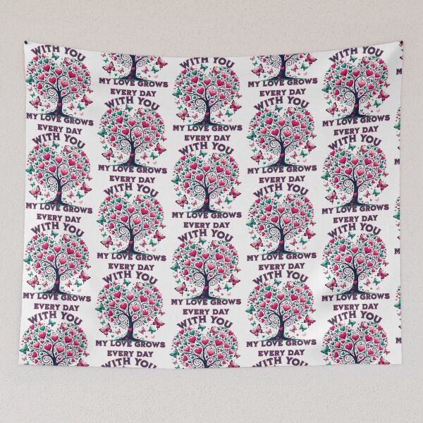 Item preview, With You My Love Grows Every Day designed and sold by DietrichMoshe.